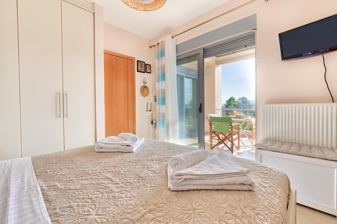 Elegant New Maisonette Near The Sea Aegina Luaran gambar